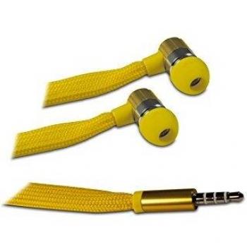 Metronic 471003 - Auriculares in-ear con cable, amarillo