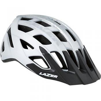 Lazer Casco Roller Mat, Todo el año, Unisex, Color Blanco/Plateado, tamaño Small