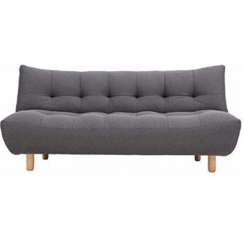 Canapé convertible scandinave gris foncé YUMI de MILIBOO