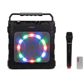FONESTAR PARTYBOX Altavoz PORTATIL con Karaoke