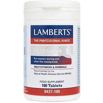 Fema 45+ Lamberts - Vitaminas y Minerales, 180 Tabletas