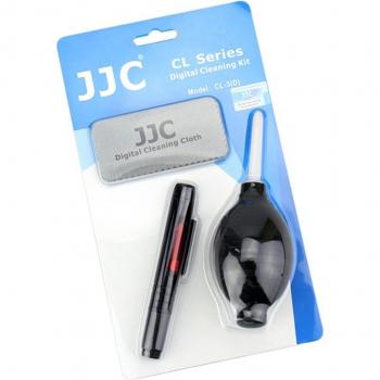JJC CL-3D - Pack de Limpieza de Equipos fotográficos, Negro