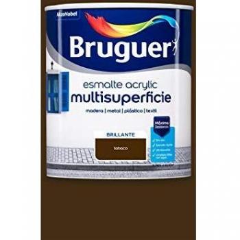 Bruguer Acrylic Multisuperficie Esmalte al agua Brillante Tabaco 750 ml