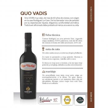 Amontillado quo vadis