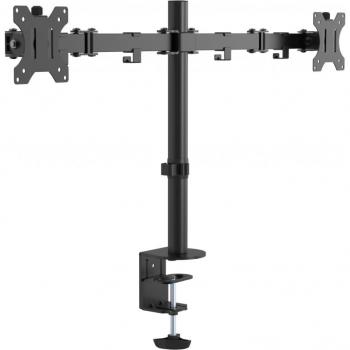 Vision VFM-DPD2B Soporte de Monitor de 41,9 cm (16.5) con Abrazadera para Escritorio en Color Negro