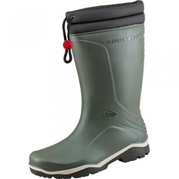 Dunlop Blizzard Winter Safety Wellington Boot - Green Size 8