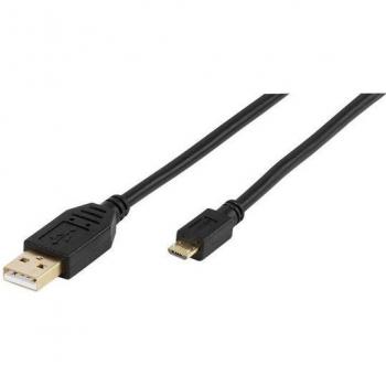 Cable USB 2.0 de alta calidad (1,80 m, USB A a Micro B) - Cargador para Smartphone