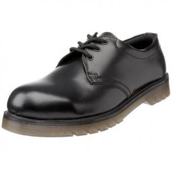 Sterling Safetywear SS100 Size 6 - Calzado de protección de cuero para hombre, color negro, talla 39.5