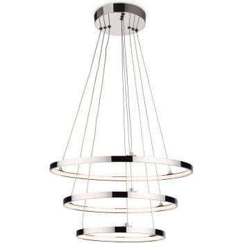 Colgante de techo LED integrado Esprit Chrome 45 cm
