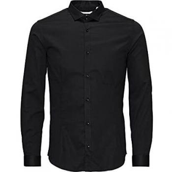 Jack & Jones Parma Black Long Sleeve Business Shirt
