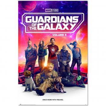 Póster Marvel Guardianes de la Galaxia Vol. 3 Once More With Feeling 91.5x61 cm