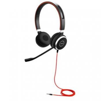 Auriculares Jabra Evolve 40 Stereo Binaurales Diadema Negro Alámbricos 3.5 mm
