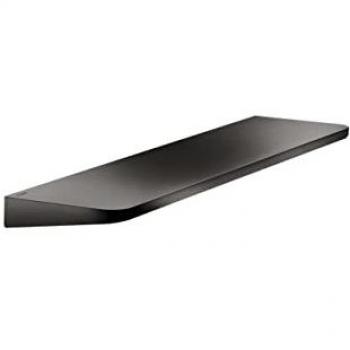 Bandeja Circular Universal Axor Hansgrohe 42844330, 400x110mm, Montaje en Pared, Cromo Negro Pulido