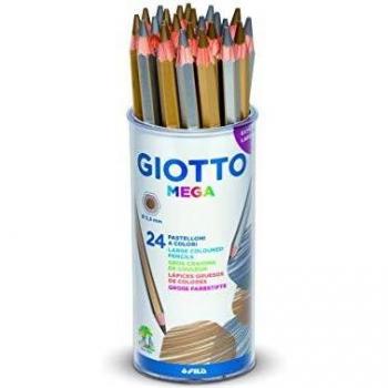 BOTE DE LÁPICES GIOTTO ORO Y PLATA EDICIÓN ESPECIAL