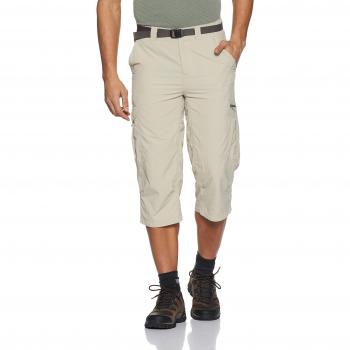Columbia Silver Ridge Capri Pantalón, Hombre, Beige