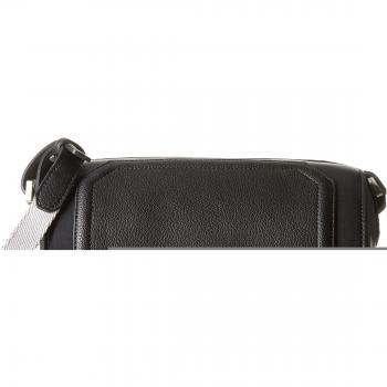 Calvin Klein Jeans No4h Small Cylinder Duffle, Bolsa de Asa Superior para Mujer, Negro