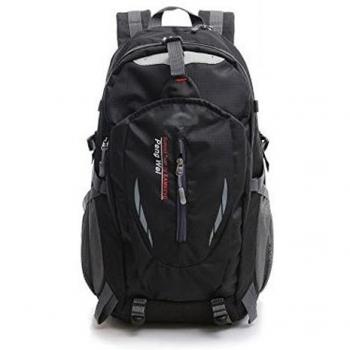Minetom 55L Mochilas Morral Deporte Sport Multifunción Bolsa Plegable Impermeable Viaje Trekking Viajes Al Aire Libre Negro One Size