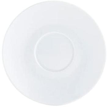 Plato Bol de Porcelana 15,5CM Blanco Liso, Resistente y Reciclable, Apto para Microondas