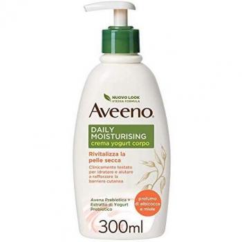 Aveeno Daily Moisturizing Apricot & Honey Yogurt Body Cream 300ml