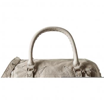 Liebeskind Berlin Moya Ddoubl - Bolso estilo bolera de Piel para mujer talla única, color Gris, talla talla única