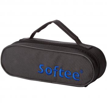 Softee Equipment 0009760 Set Juego Petanca Profesional, 1 Linea, Blanco, S