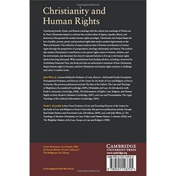 Christianity and Human Rights: A Comprehensive Introduction by Cambridge University Press