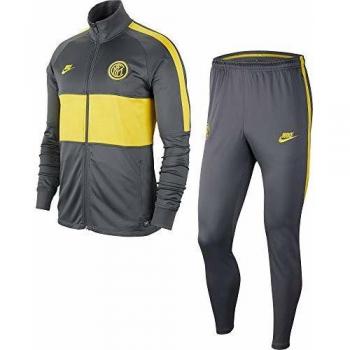 Nike Inter M Nk Dry Strk TRK Suit K Conjunto Deportivo, Hombre, Dark Grey/Dark Grey/Tour Yellow, L