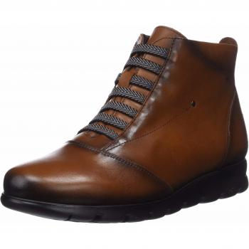 Fluchos Susan, Zapatos de Cordones Derby Mujer, Marrón
