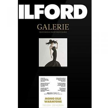 Ilford GALERIE Gold Mono Silk Warmtone Photographic Inkjet Paper, 250 gsm, 5x7 inches, 100 Sheets