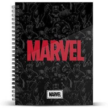 Marvel Timely-Cuaderno Papel Cuadriculado DIN A4