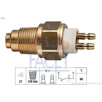 Interruptor de temperatura y testigo de refrigerante FACET 7.4071