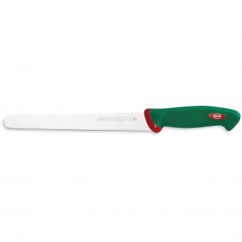 Cuchillo de Cocina Profesional para Prosciutto 24 cm Sanelli Premana con Mango Antideslizante Verde
