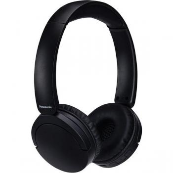 Auriculares Inalámbricos Panasonic RB-HF630BE, Bluetooth 5.3, Conexión Multipunto, Micrófono Integrado, Hasta 72 Horas de Reproducción, Diseño Giratorio, Negro