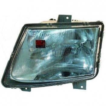 Faro Delantero Derecho Van Wezel 3079962 para Mercedes Vito hasta 2003, H4 y H1