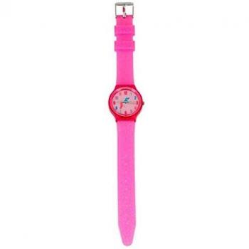Depesche 6945 - Reloj de Pulsera para niña con Correa de Silicona Brillante, diseño de Ylvi y The Minimoomis, a Prueba de Salpicaduras y sin níquel, Disponible en 2 Modelos
