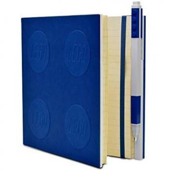 Cuaderno LEGO Azul con Bolígrafo