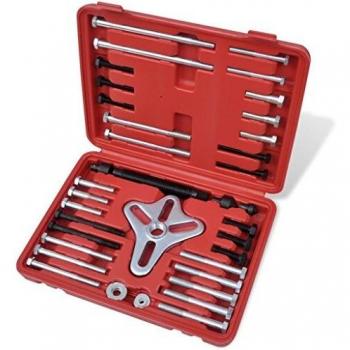 vidaXL Juego de Herramientas Extractoras de Balanceadores Armónicos 45 Piezas