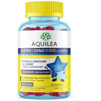 Gomitas Aquilea Sueño Kids 30 unidades sabor mora