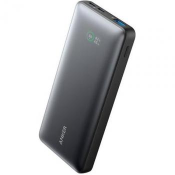 Power Bank Anker 10000mAh, 25W, 2 Puertos USB-C y 1 Puerto USB-A, Negro