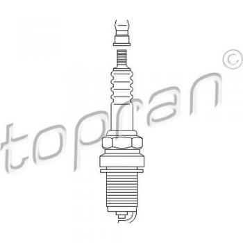Bujía de encendido TOPRAN 206 656 para OPEL y VAUXHALL, compatible con modelos Corsa D Schrägheck (S07)