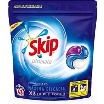 Skip Ultimate Triple Poder Detergente Capsulas Maxima Eficacia - 43 Lavados