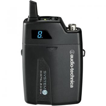 Audio-Technica ATW-T1001 System 10 UniPak Body-pack Transmitter, 2.4GHz ISM Band