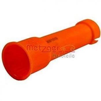 Embudo de varilla del aceite METZGER 8001019 para VOLKSWAGEN Golf, Passat, Sharan, Vento, Polo, Golf Cabriolet y AUDI A4, A6, 80, Cabriolet