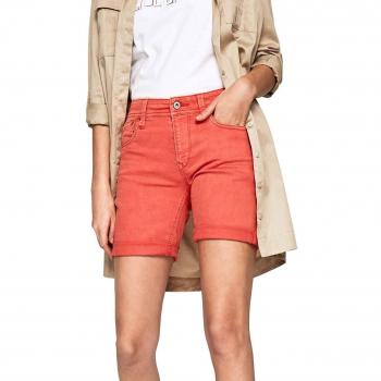 Bermuda Pepe Jeans Poppy Rojo 26 Rojo