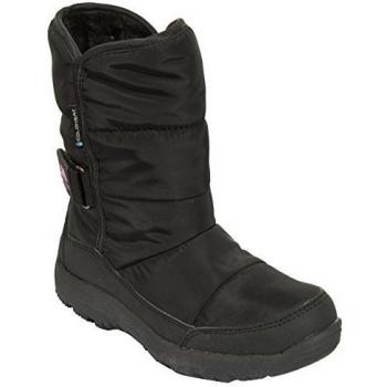 Trespass Cassia - Botas de sintético para niña rojo rojo, color negro, talla 34.00