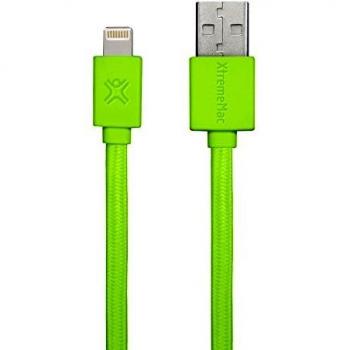 Cable Lightning Premium Plano 1m Verde