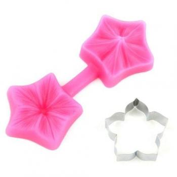 Blossom Sugar Art M263607 - Cortadory Molde texturizador Petunia