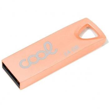 Cool Metal Key 64GB USB 2.0 Rose Gold Pen Drive