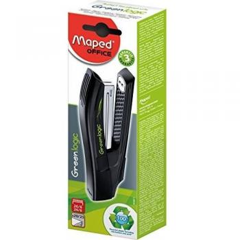 Engrapadora Maped Greenlogic Full Strip - Metal Negro, 25 hojas