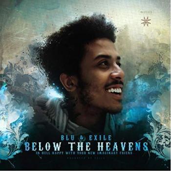 Celestial Blue Vinyl Record - Below the Heavens 45 RPM